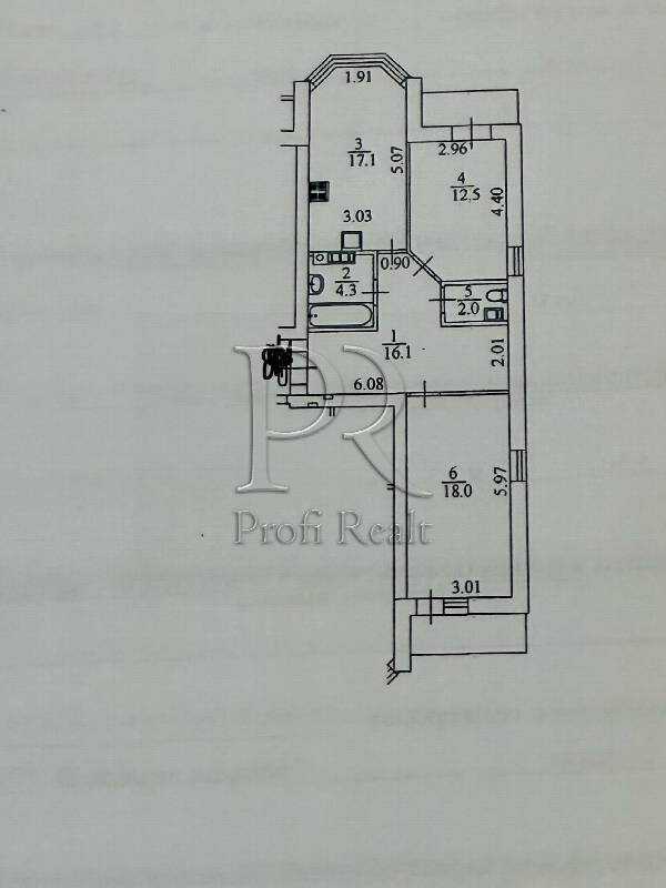 Продаж 3-кімнатної квартири 135 м², Придорожня вул., 3