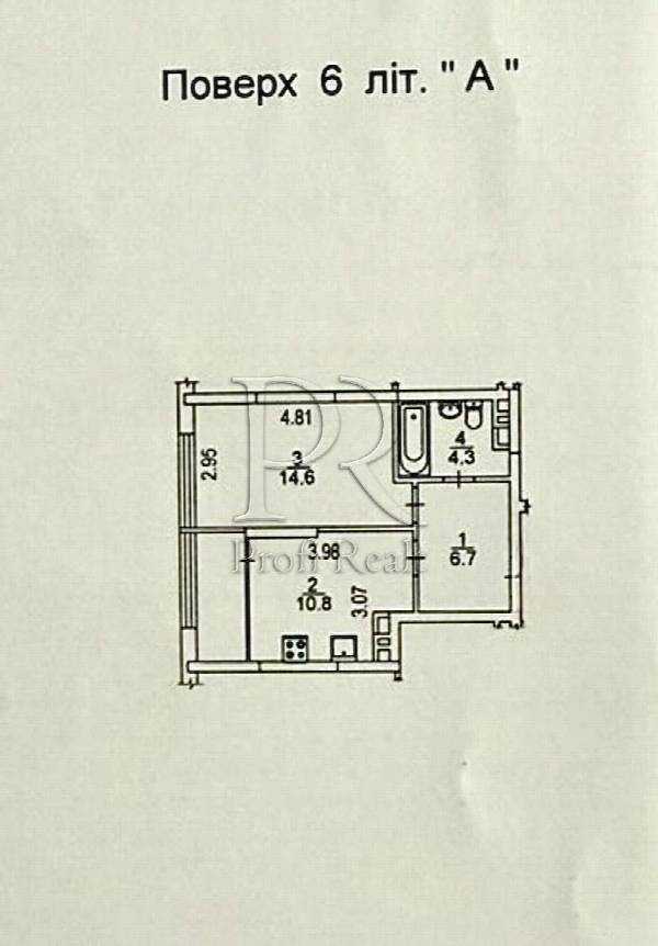Продажа 1-комнатной квартиры 40 м², Всеволода Змиенко ул., Змієнка вулиця, 34/21