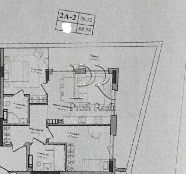Продаж 2-кімнатної квартири 70 м², Паркова вул.