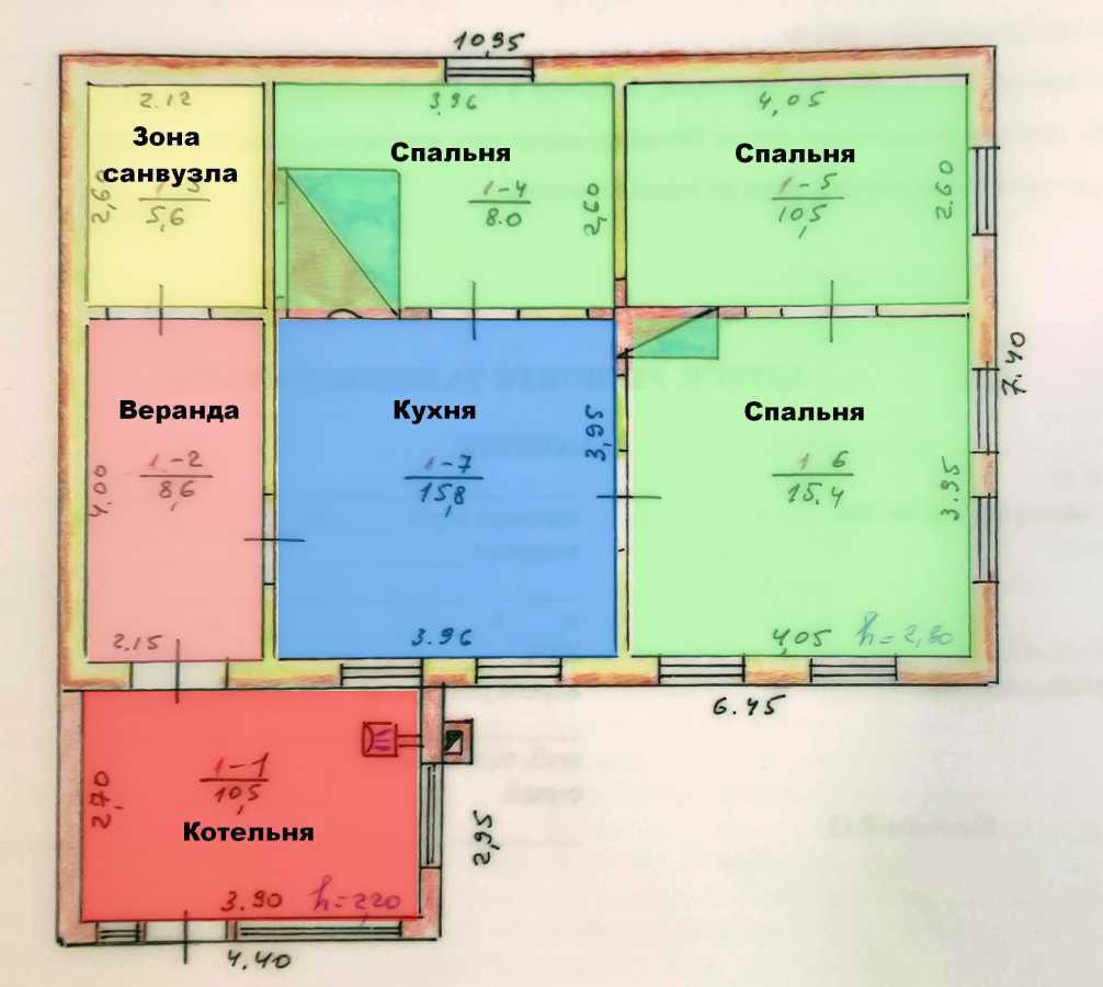 Продажа дома 74 м², толочина, 186