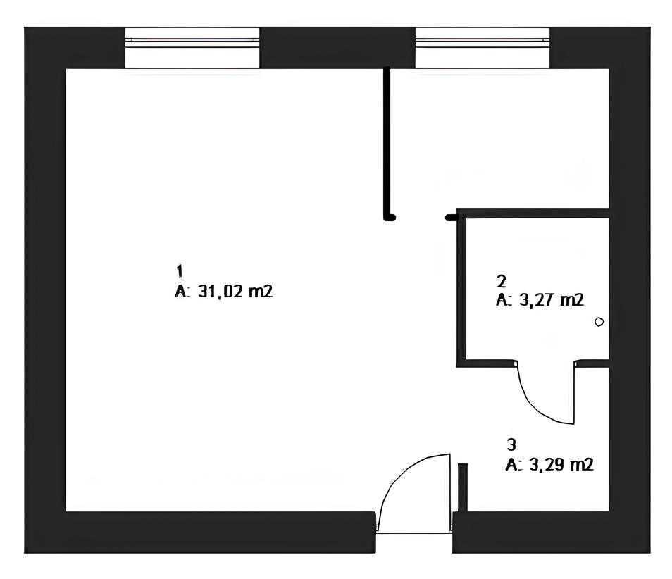 Аренда офиса 36 м², Саксаганского ул., 60А