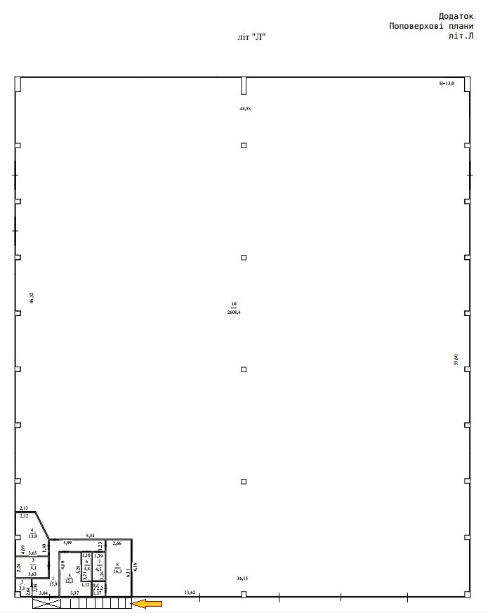 Аренда склада 2688.7 м², 3-й Аэропортовский пер.