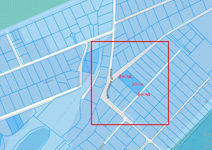 Продажа участка под индивидуальное жилое строительство 20 соток, Виноградная ул.