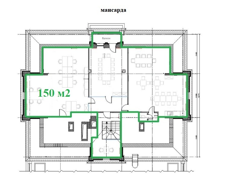 Аренда офиса 420 м², Петра Сагайдачного ул.