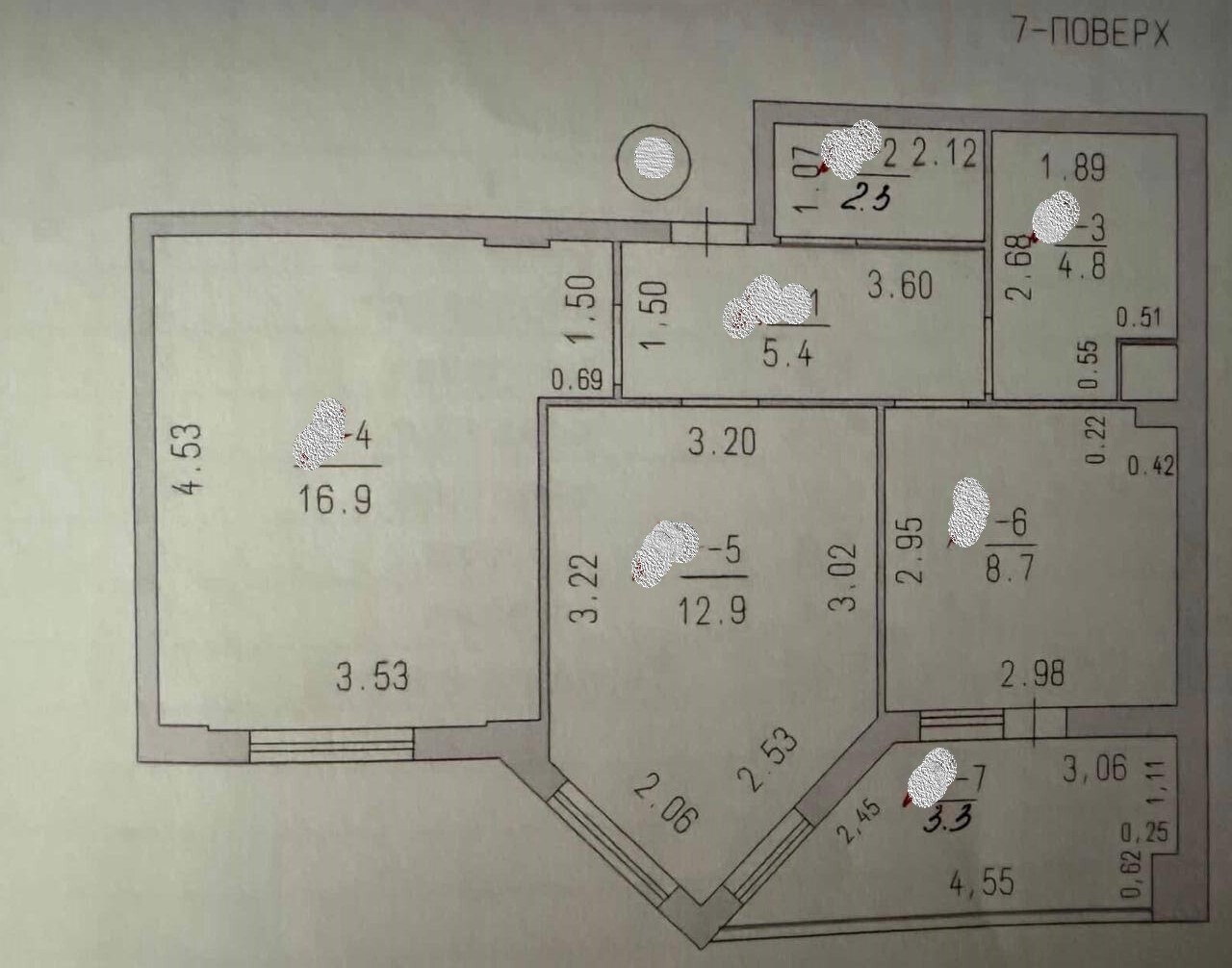 Продажа 2-комнатной квартиры 54 м², Массив Радужный ул., 11