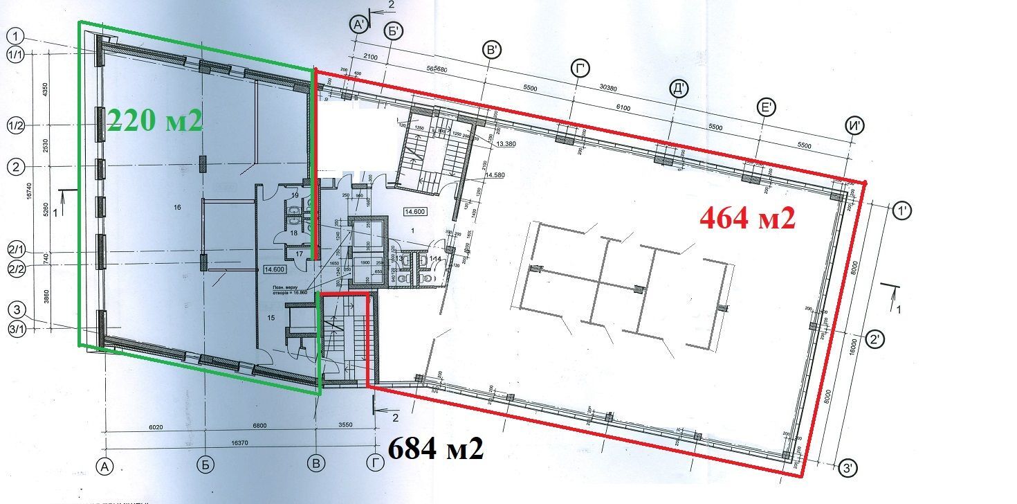 Аренда офиса 684 м², Кирилловская ул.