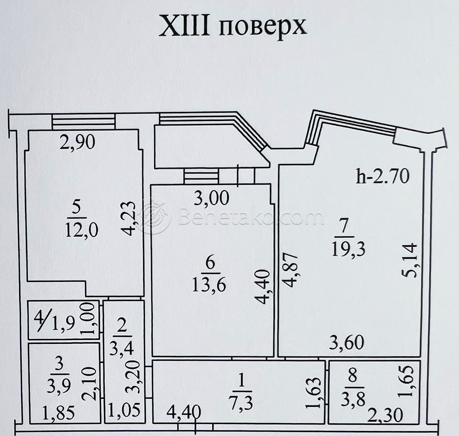 Продаж 2-кімнатної квартири 68 м², Степова вул., Прохоровская, 40