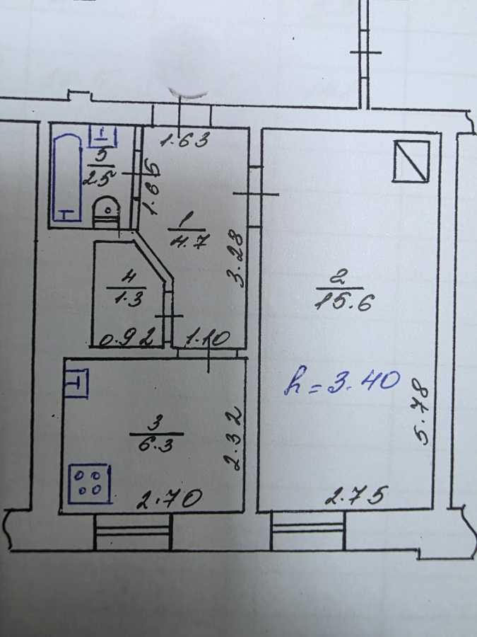 Продажа 1-комнатной квартиры 30.4 м², Дмитрия Витовского ул.