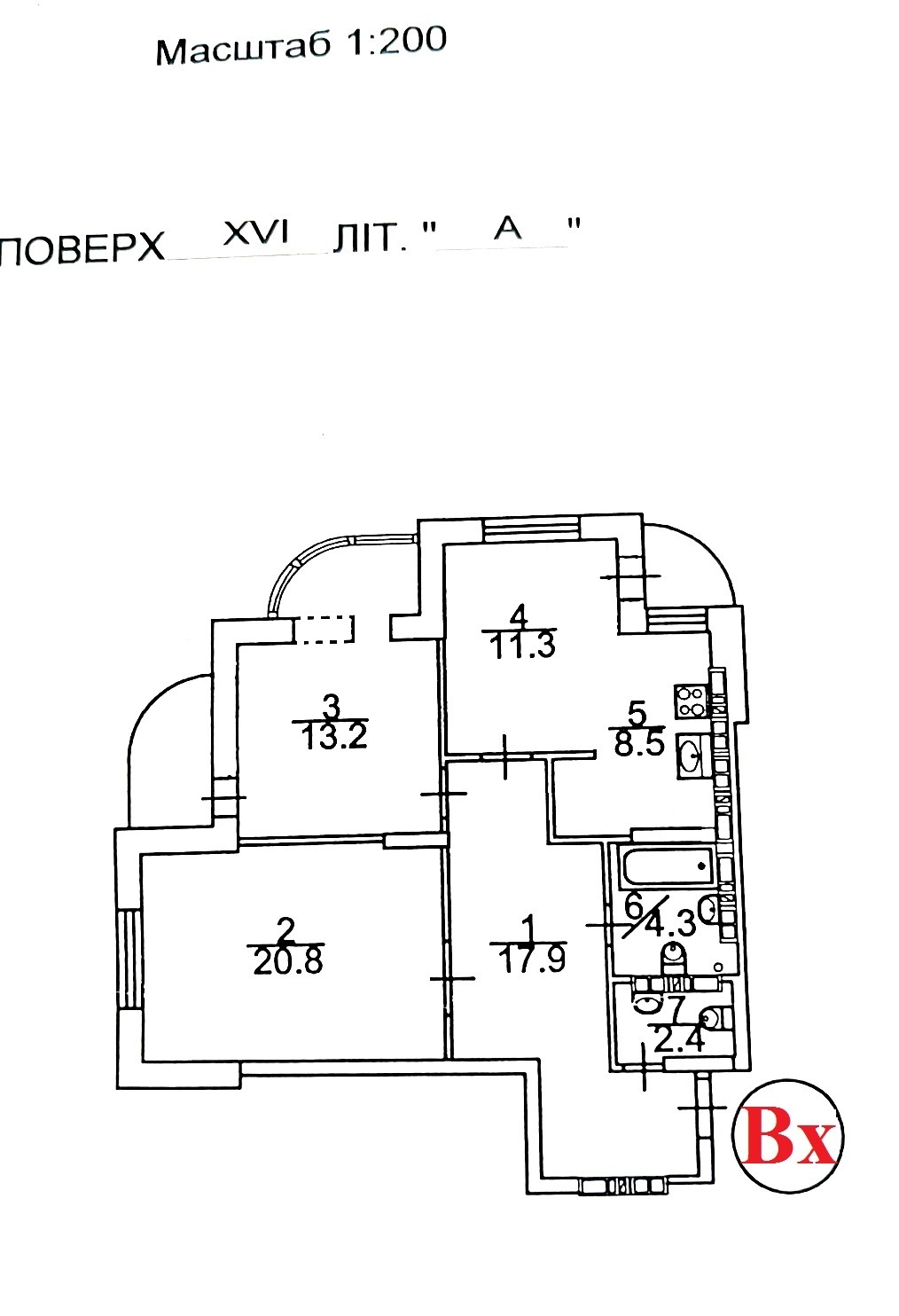 Аренда 2-комнатной квартиры 83 м², Петра Калнышевского ул., 7
