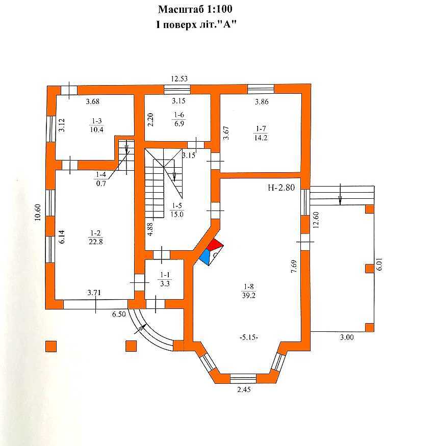 Продажа дома 221 м², квіткова