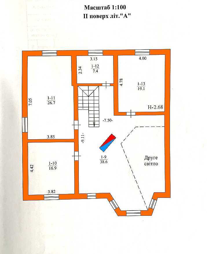 Продажа дома 221 м², квіткова