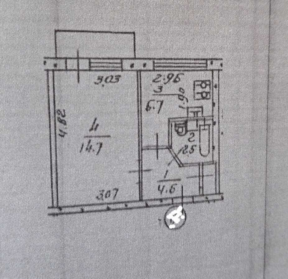 Продажа 1-комнатной квартиры 30 м², Братиславская ул., 20А