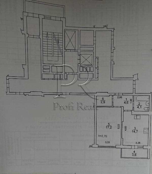 Продажа 1-комнатной квартиры 47 м², Багговутовская ул., 25