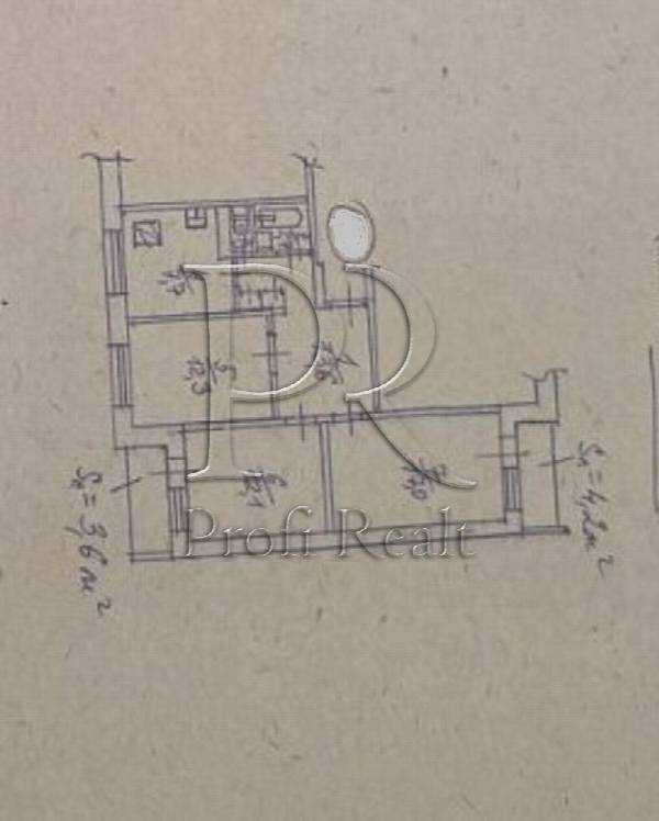Продажа 3-комнатной квартиры 72 м², Булгакова ул., 3