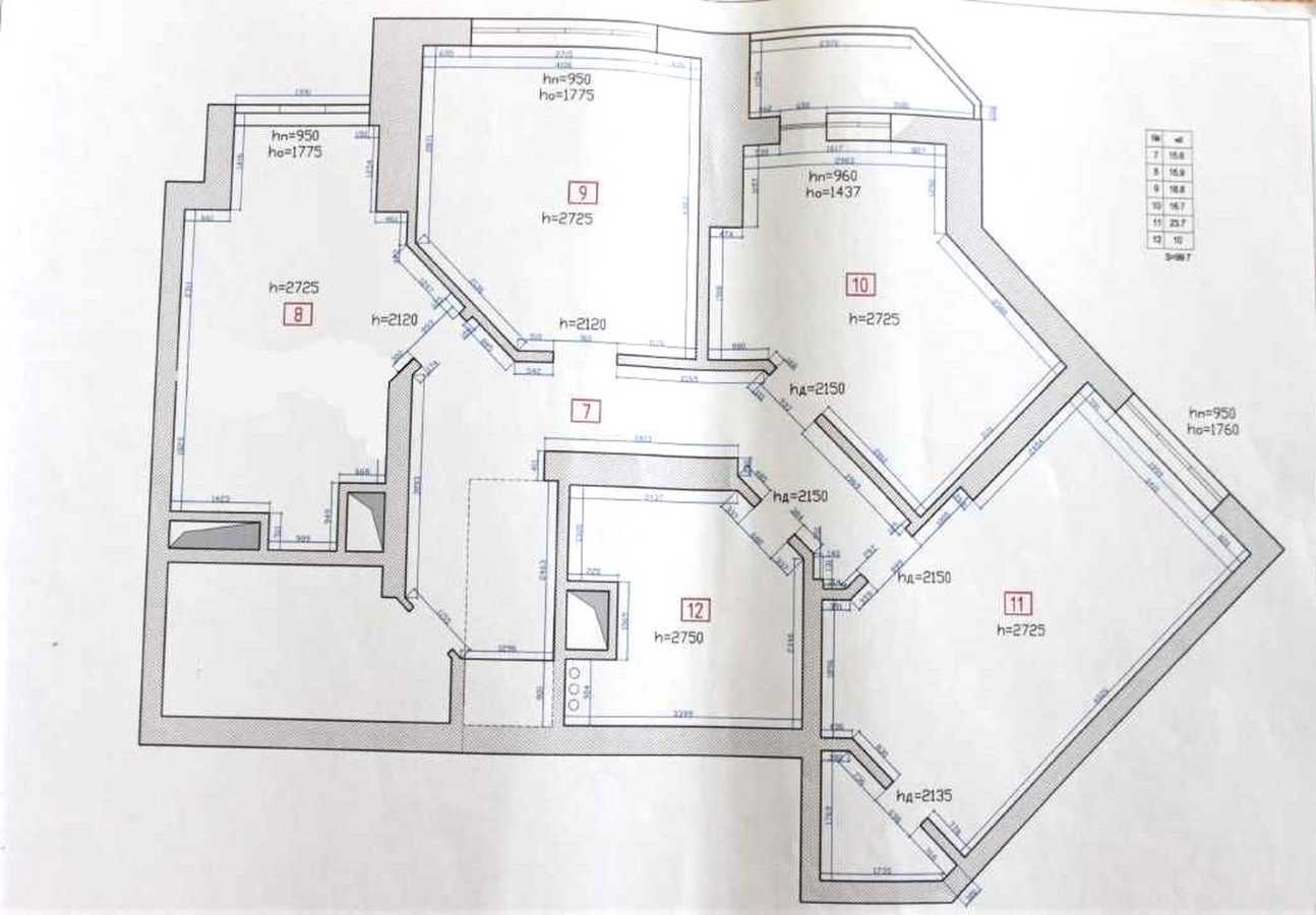 Продаж 5-кімнатної квартири 212 м², Срібнокільська вул., 1