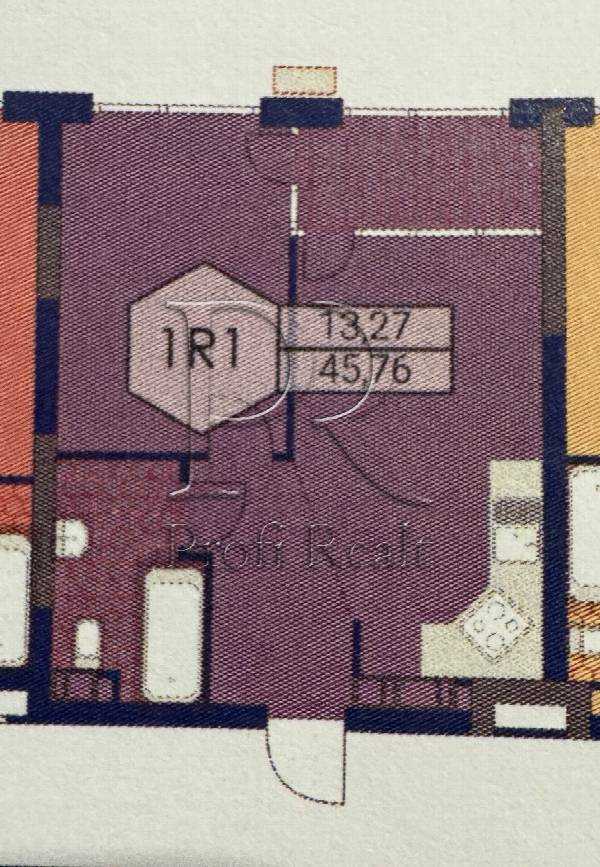 Продажа 1-комнатной квартиры 46 м², Причальная ул., 10