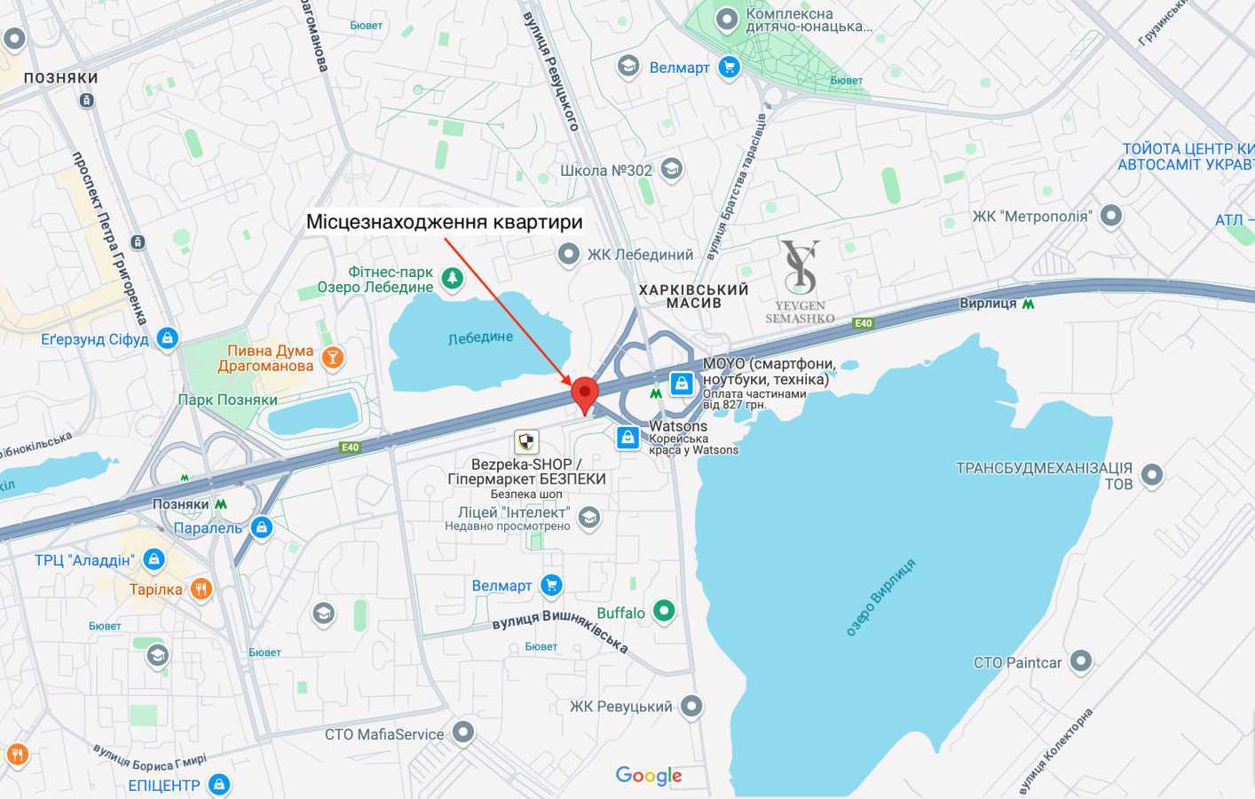 Аренда 3-комнатной квартиры 100.5 м², Николая Бажана просп., 36