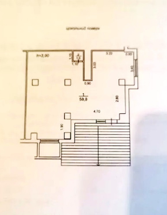 Продажа помещения свободного назначения 59 м², Генерала Бочарова ул.