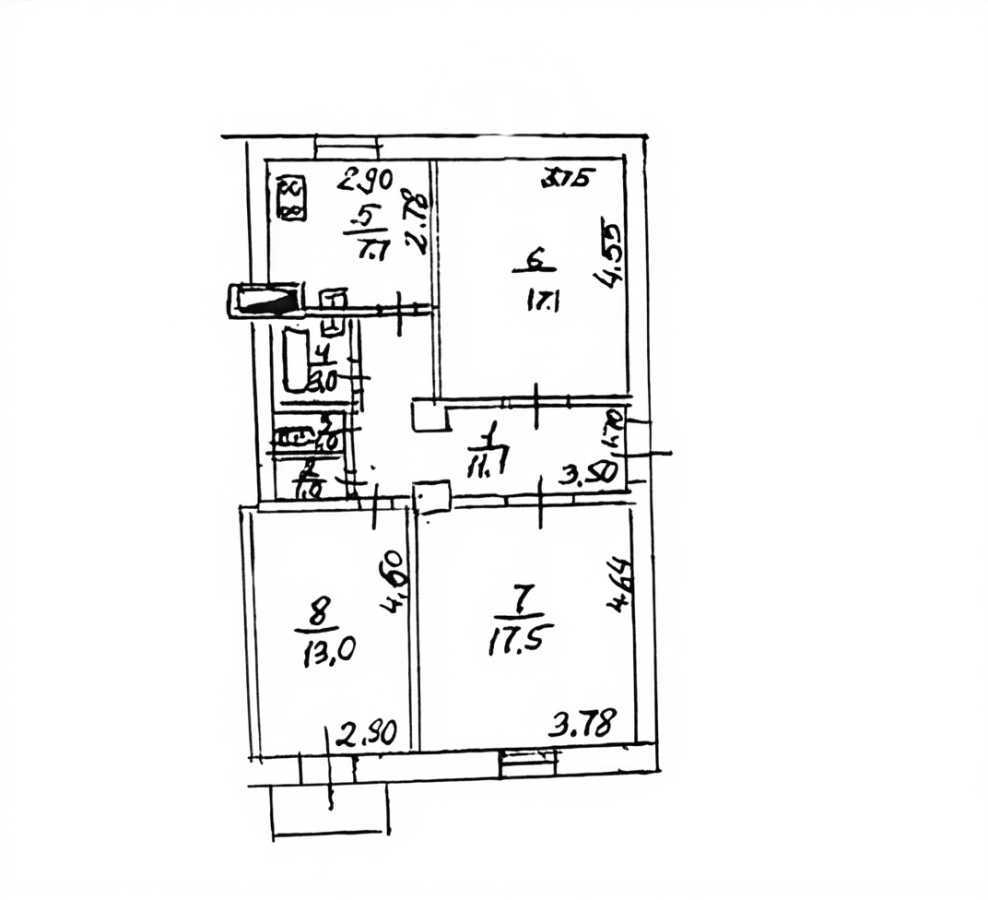 Продажа 3-комнатной квартиры 72 м², Боброва ул., 21А