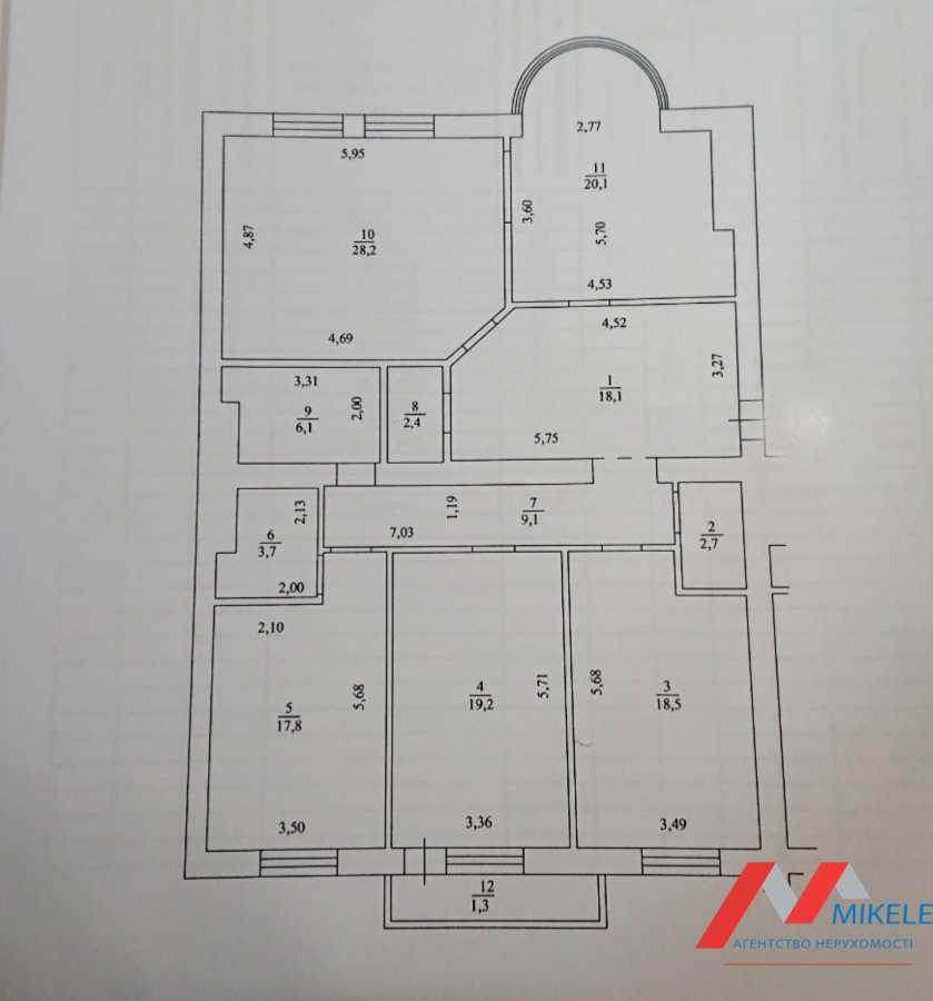 Продажа 4-комнатной квартиры 147 м², Вячеслава Черновола ул., 25