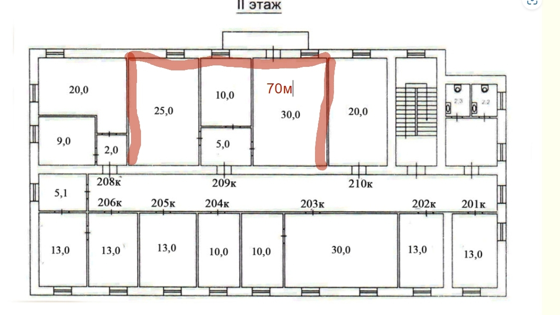Оренда офісу 70 м², Дальницкая вул.