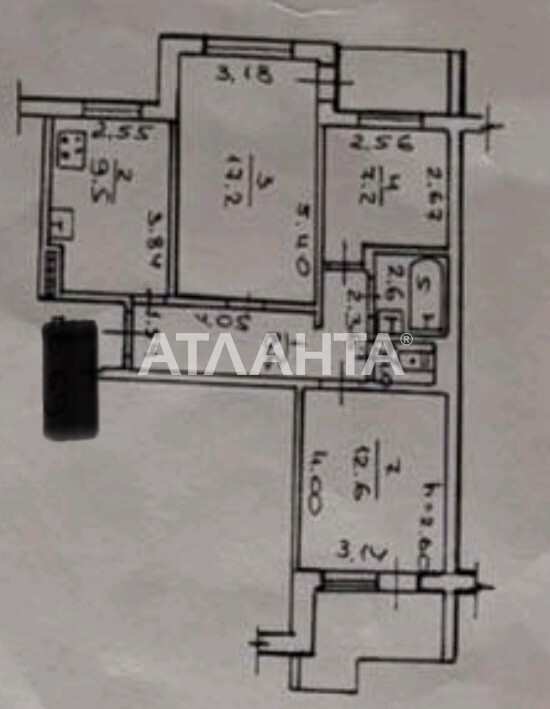 Продаж 3-кімнатної квартири 62 м², Академіка Заболотного вул.