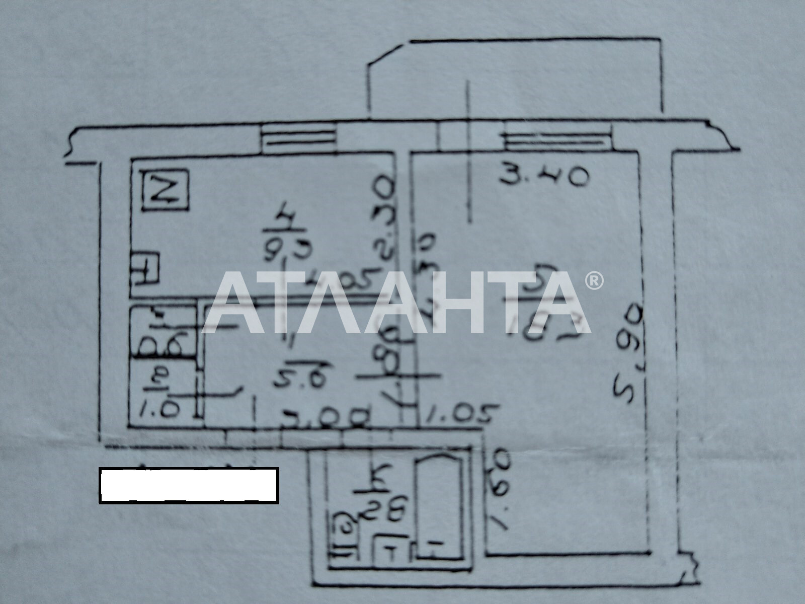 Продаж 2-кімнатної квартири 41 м², Генерала Бочарова вул.