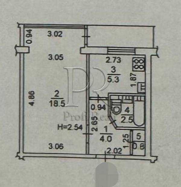 Продаж 1-кімнатної квартири 32 м², Березняківська вул., 20
