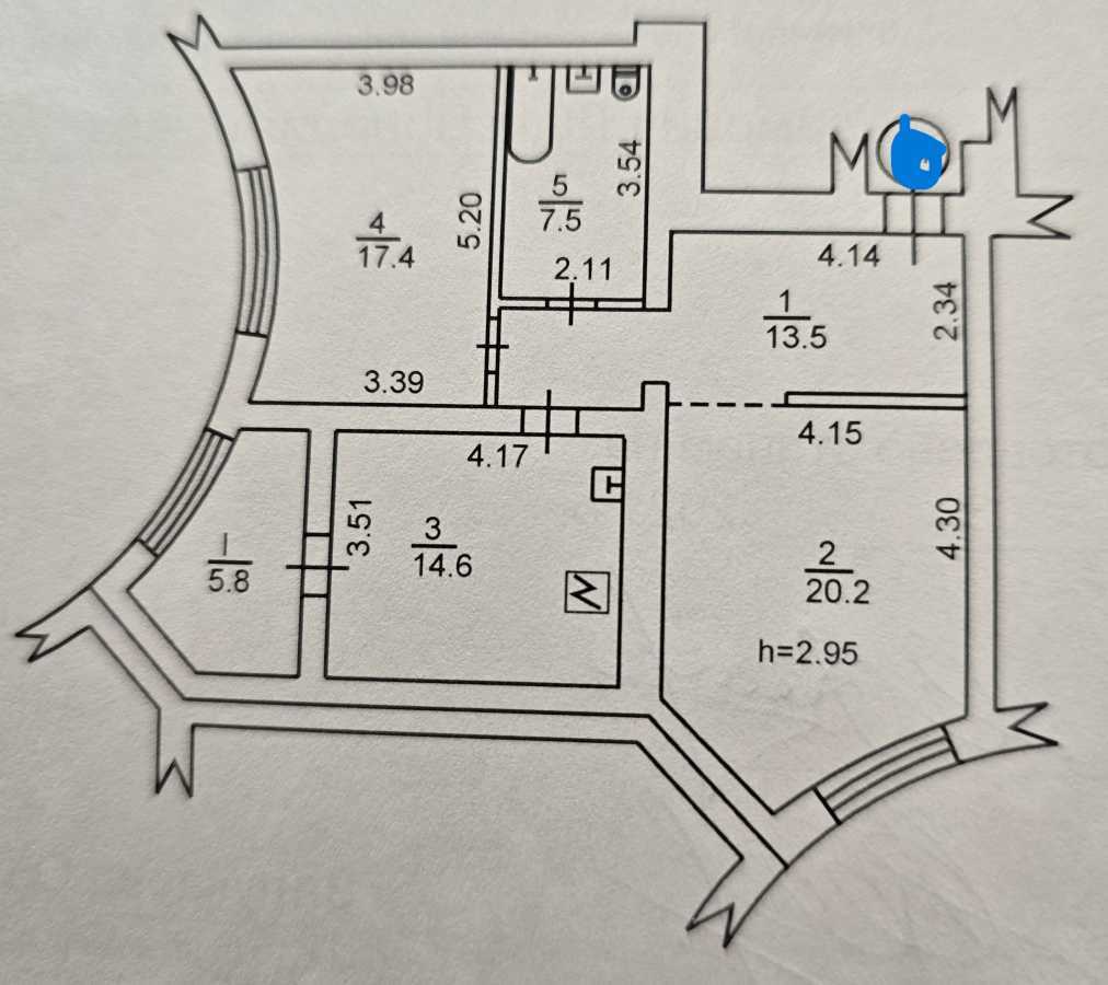 Продажа 2-комнатной квартиры 80 м², Героев Сталинграда просп., 10А К1