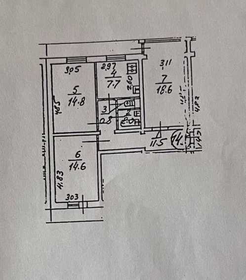 Продажа 3-комнатной квартиры 73 м², Маршала Малиновского ул., 3Б