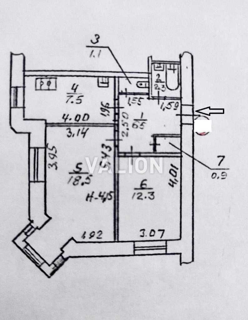 Продаж 2-кімнатної квартири 49.1 м², Саксаганського вул., 33/35