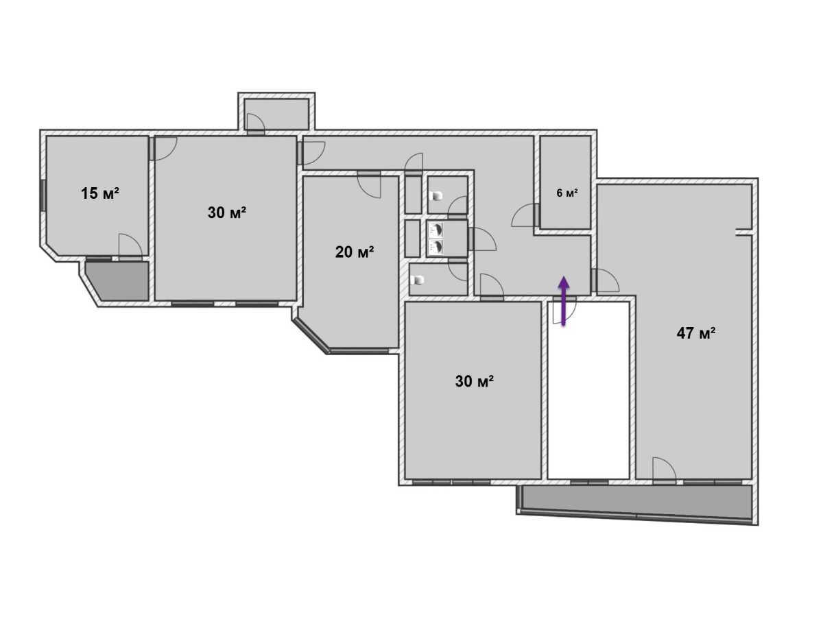 Оренда офісу 190 м², Провіантська вул., 3