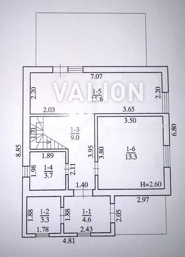 Продаж будинку 90.5 м², Андріївська