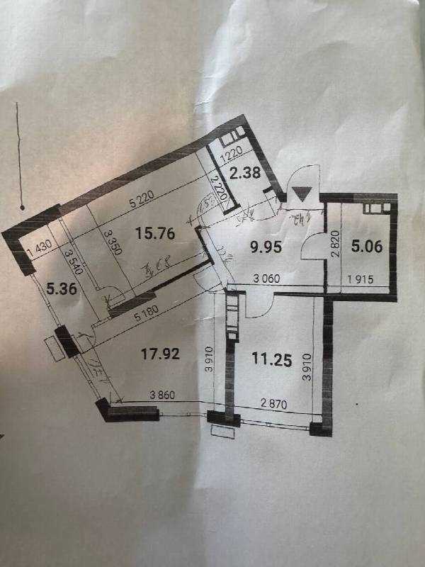 Продажа 2-комнатной квартиры 68 м², Причальная ул., 8