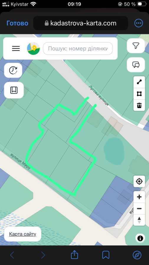 Продажа участка под индивидуальное жилое строительство 38.09 соток, Молодежная