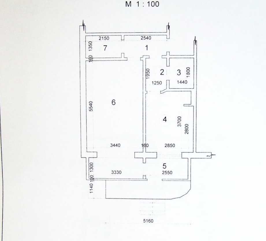 Оренда офісу 47 м², Чорних Запоріжців, 64