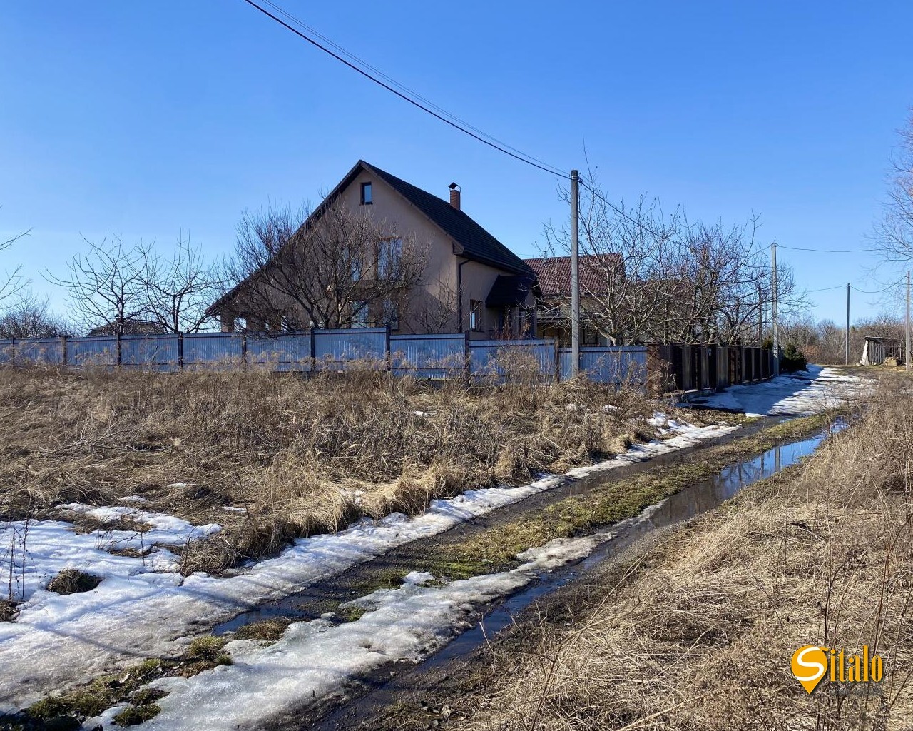 Продаж ділянки під індивідуальне житлове будівництво 12 соток