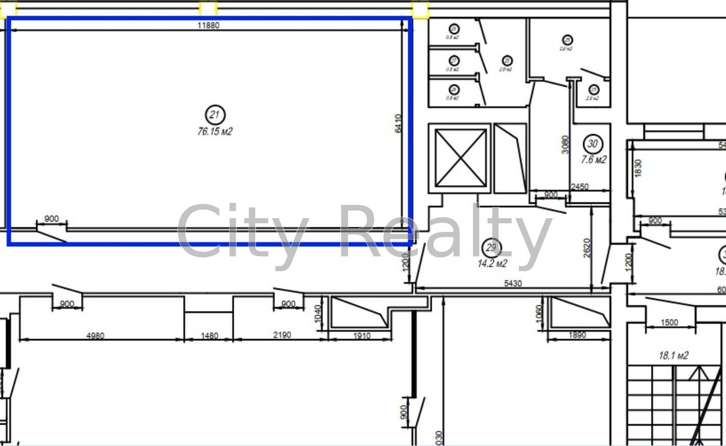 Оренда офісу 76 м², Шолуденка вул., 3