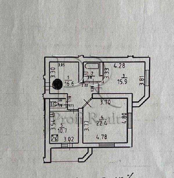 Продаж 2-кімнатної квартири 74 м², Академіка Єфремова вул., 19