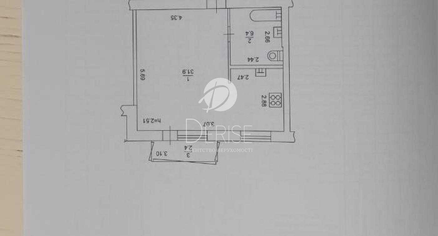 Продажа 1-комнатной квартиры 41 м², Предславинская ул., 51