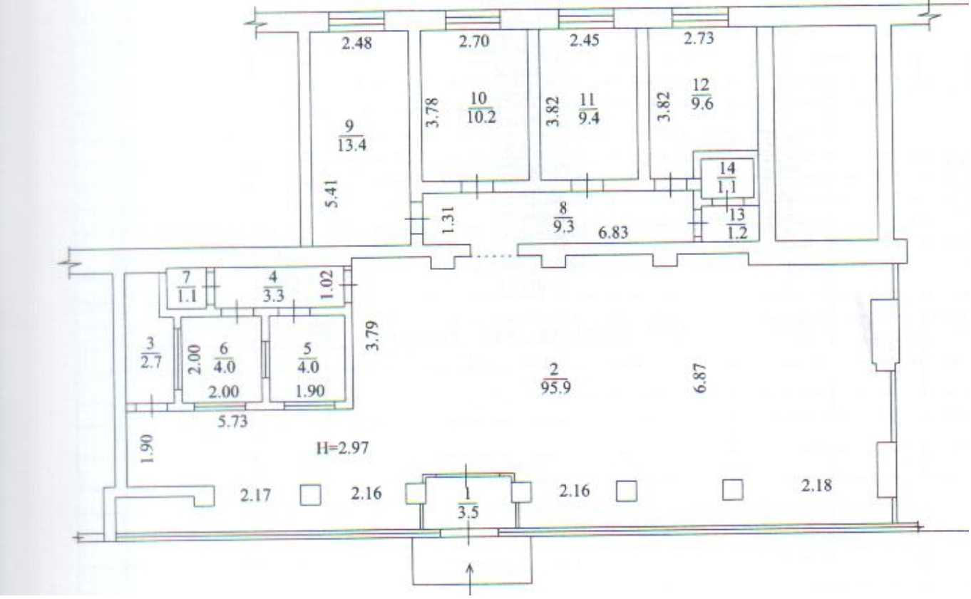 Продажа другого торгового помещения 168.3 м², Верховного Совета бул., 31