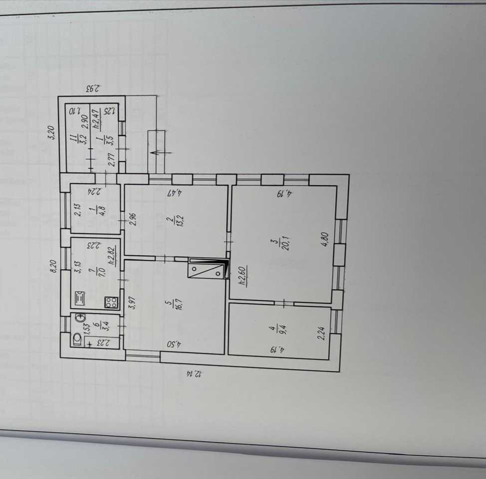 Продажа дома 81.3 м², Роменська