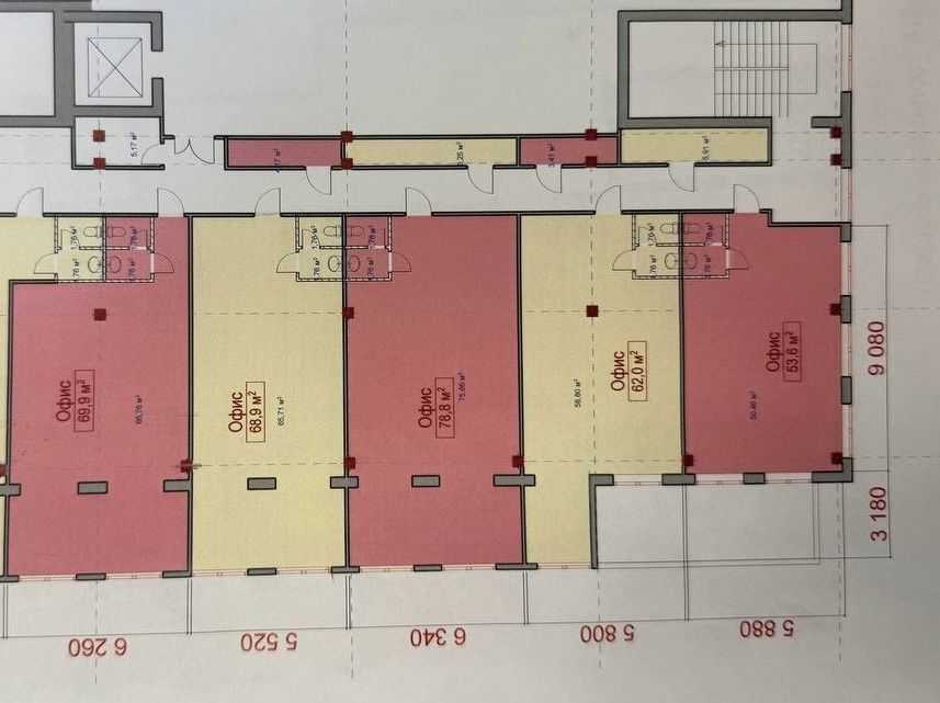 Оренда офісу 70 м², Глибочицька вул., 17