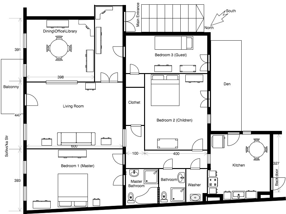 Аренда 5-комнатной квартиры 146 м², Софиевская ул., 25А