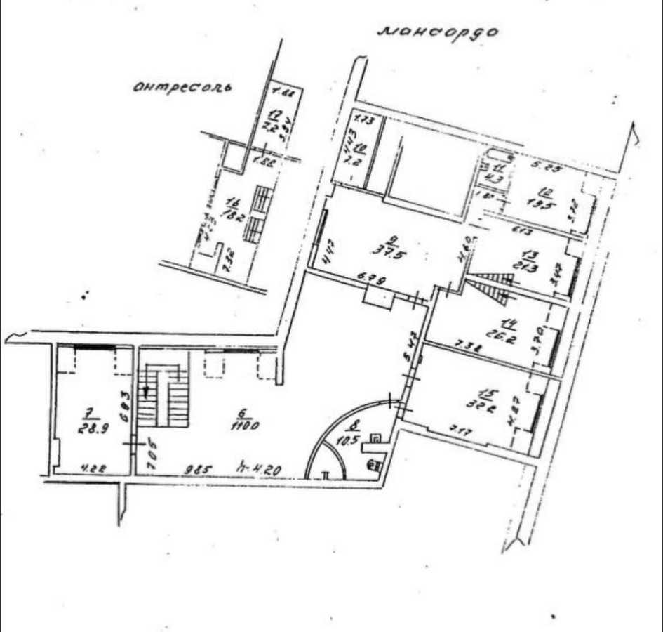 Аренда 5-комнатной квартиры 400 м², Ольгинська, 2/1