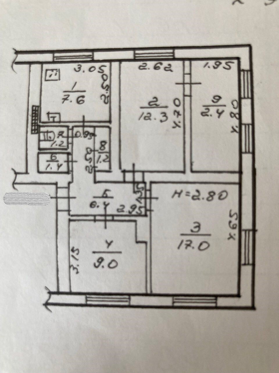 Продажа 3-комнатной квартиры 65.5 м², Адмиральский просп., 3