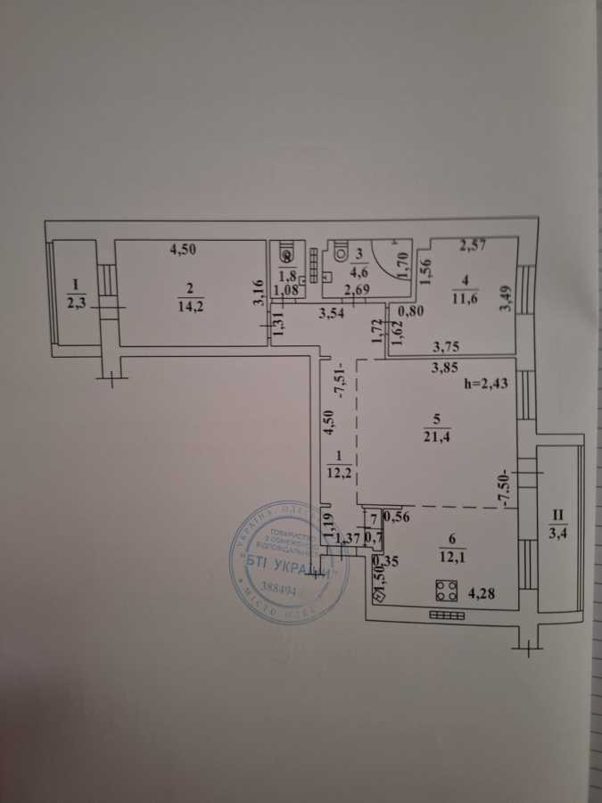 Продаж 3-кімнатної квартири 90 м², Ядова Сергея вул.