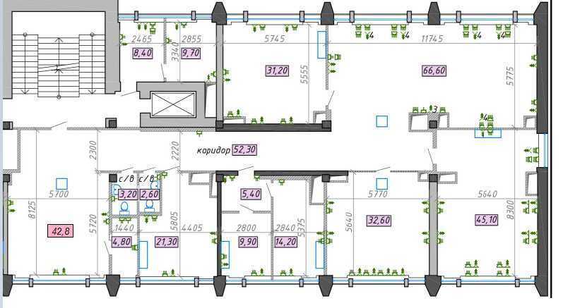 Оренда офісу 350 м², Євгена Сверстюка вул., 11
