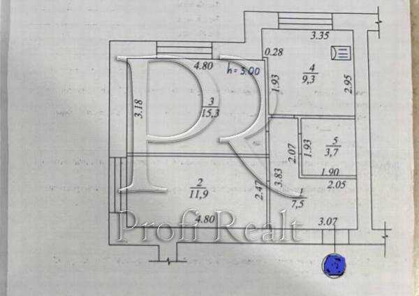 Продаж 2-кімнатної квартири 48 м², Гоголя вул., 17