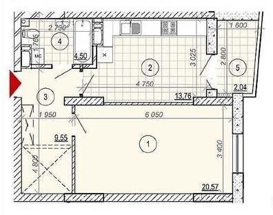 Продаж 1-кімнатної квартири 52.5 м², Микільсько-Слобідська вул.